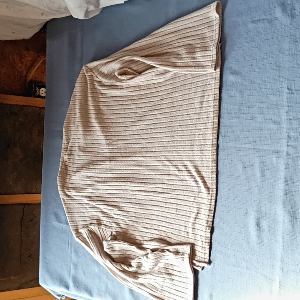 LoveBug Boutique Beige Ribbed Knit - Picture 11 of 11